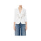 Blazer Donna doppiopetto Avorio ELISABETTA FRANCHI- Francavilla Moda